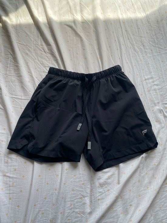 Fabletics Other - Fabeletics Black Athletic Drawstring Shorts with Subtle Logo 5 inch length